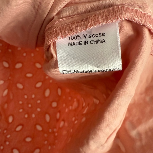 Pink Eyelet Top Size Small - Picture 5 of 5